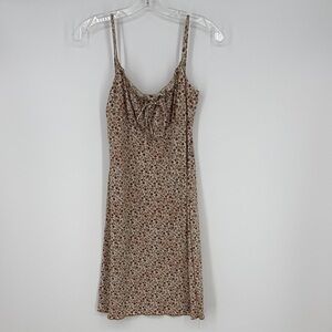 Y2K Slip Dress Micro Floral Spaghetti Strap size medium
